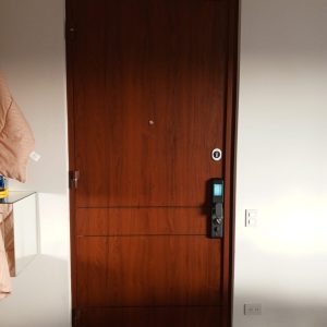 Puerta de Seguridad con Cerradura Inteligente 13