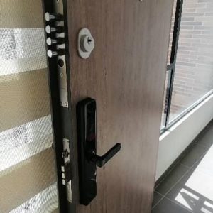 Puerta de Seguridad con Cerradura Inteligente 20
